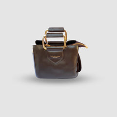 Brown Chain Shoulder Bag