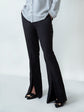 Front Slit Flared Pants