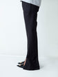Front Slit Flared Pants