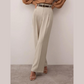 Wide Leg Pleated Pants