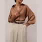 Wide Leg Pleated Pants