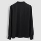 Black Pearl Neck Top