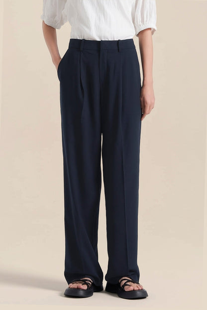 Modern Fit Navy Slacks
