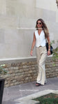 Wide Leg Pleated Pants