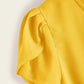EMERY ROSE Petal Sleeve Knot Front Top