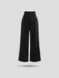 Tailored Front Straight Pants
