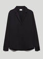 Black Button-Up Blouse