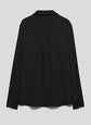 Black Button-Up Blouse